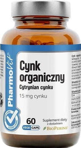 Cink 60 kapszula 192 g - PHARMOVIT